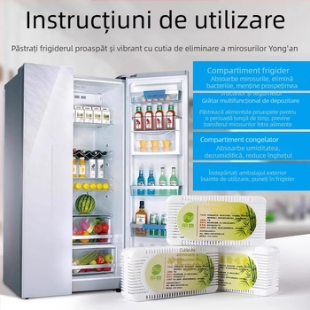 Deodorizant pentru frigider cu cărbune activ – elimină mirosurile
