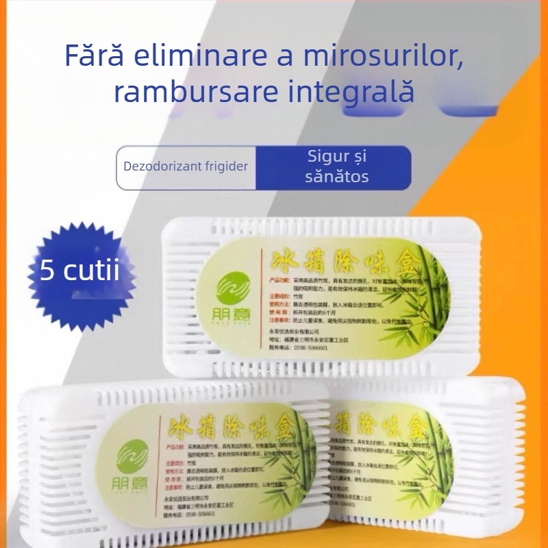 Deodorizant pentru frigider cu cărbune activ – elimină mirosurile