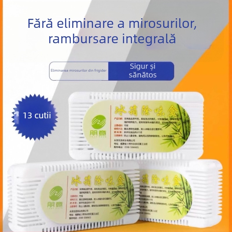 Deodorizant pentru frigider cu cărbune activ – elimină mirosurile