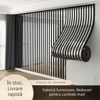Tapet autocolant pentru locuințe închiriate, decor de perete rezistent la apă și umiditate, fundal pentru perete TV.
