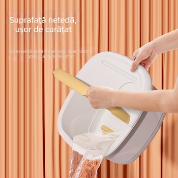 Cadă de picioare până la gambe, izolație termică și masaj, cadă adâncă din plastic pentru picioare