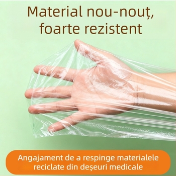 Folie plastică transparentă îngroșată pentru mobilier – protecție împotriva prafului, acoperire completă pentru uz casnic