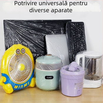 Capac de protecție împotriva prafului, de unică folosință, pentru electrocasnice: gătitor de orez, cuptor cu microunde, ventilator electric