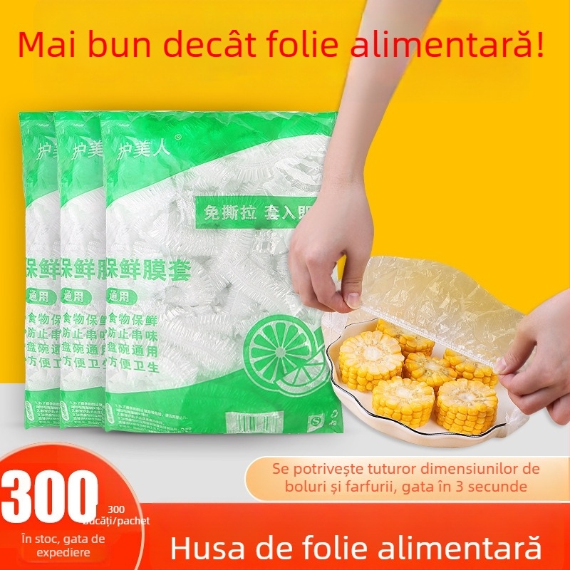 Capace din PE pentru frigider, protecție împotriva prafului și mirosurilor, 300 bucăți