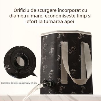 Cadă pliabilă pentru picioare, pentru uz casnic, adâncă până la gambe, baie cu aburi, bazin izolat