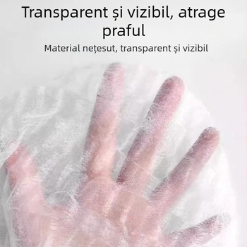 Husă de unică folosință pentru mătură - protecție împotriva prafului, colectare de păr de pe podea, non-aderentă