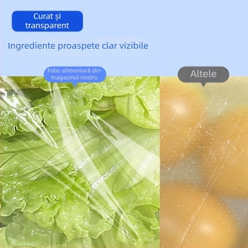Acoperire de unică folosință pentru conservarea alimentelor în frigider – protecție împotriva mirosurilor și prafului pentru resturi