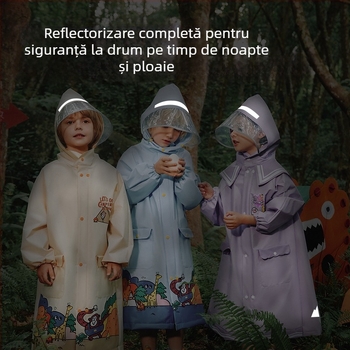 Pelerină EVA pentru copii Lemon Baby – impermeabilă, pentru drumeții în aer liber, mărimi M-XL