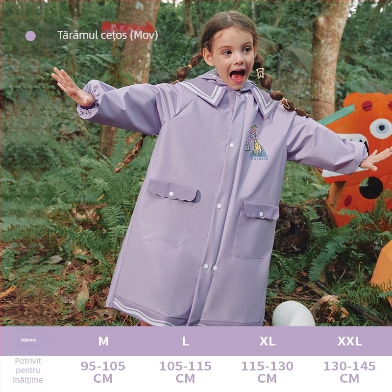 Pelerină EVA pentru copii Lemon Baby – impermeabilă, pentru drumeții în aer liber, mărimi M-XL