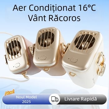 MINI ventilator talie — ventilator portabil cu clips pentru talie, răcire pentru exterior, poate fi ținut în mână sau pe birou