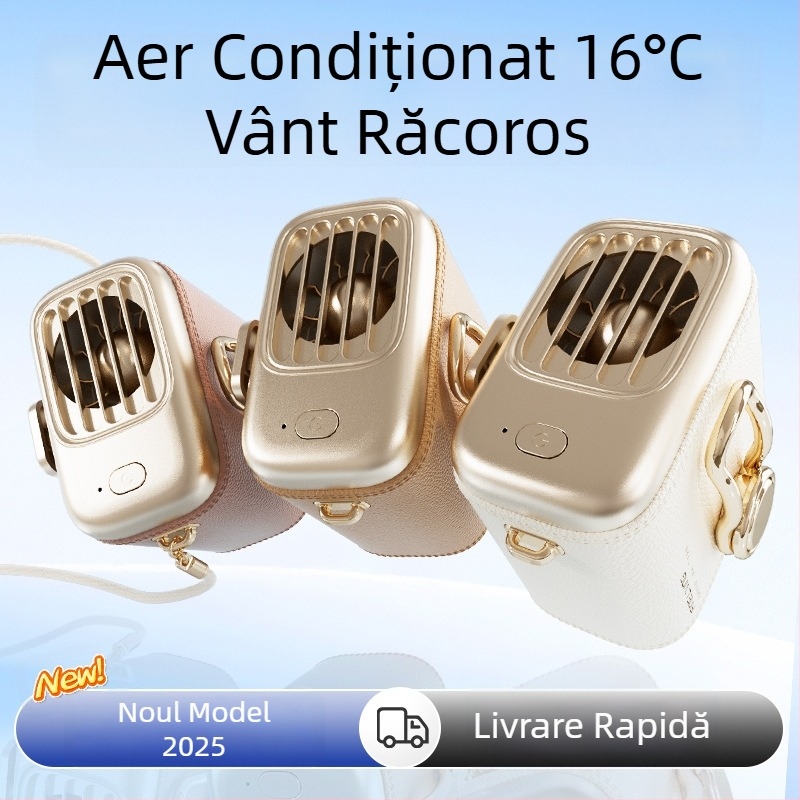 MINI ventilator talie — ventilator portabil cu clips pentru talie, răcire pentru exterior, poate fi ținut în mână sau pe birou