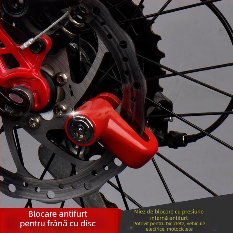 Lacăt pentru scuter electric Xiaomi și lacăt pentru vehicul Xilop – alarmă anti-furt, accesorii lacăt disc bicicletă