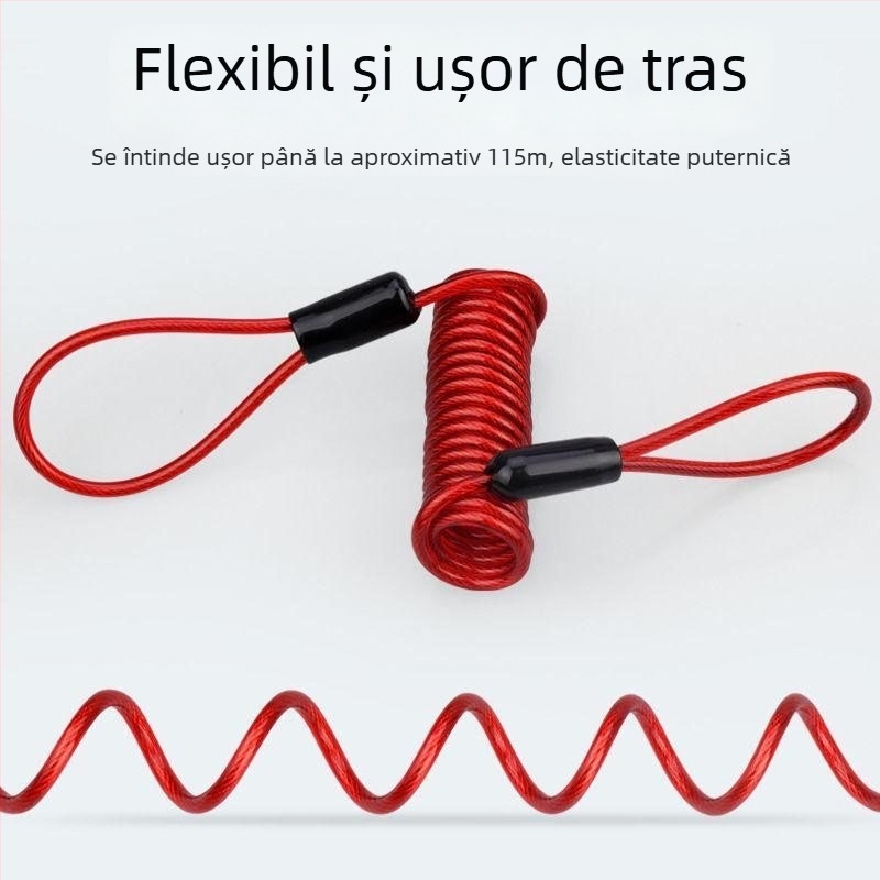 Lacăt pentru scuter electric Xiaomi și lacăt pentru vehicul Xilop – alarmă anti-furt, accesorii lacăt disc bicicletă