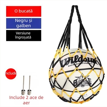 Geantă de depozitare din plasă pentru mingi de baschet și fotbal