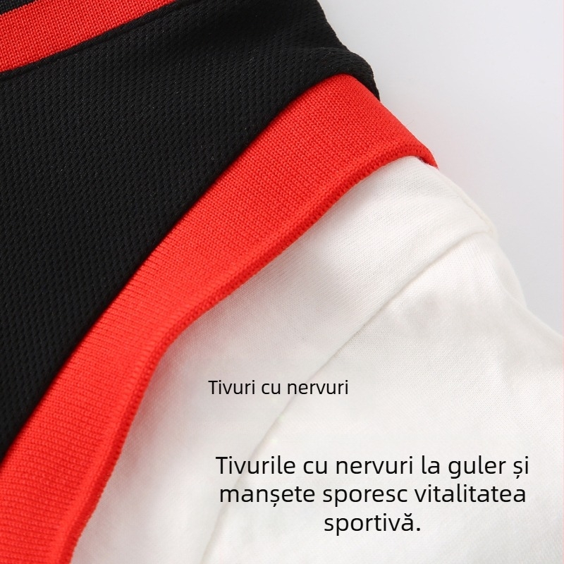 Set sportiv pentru copii vară, respirabil, uscare rapidă, baschet, pentru băieți și fete, 7-12 ani