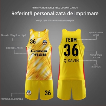 Set de antrenament pentru atletism masculin: vestă de sprint și echipamentul de echipă pentru maraton, haine de alergare cu uscare rapidă, îmbrăcăminte sport profesională