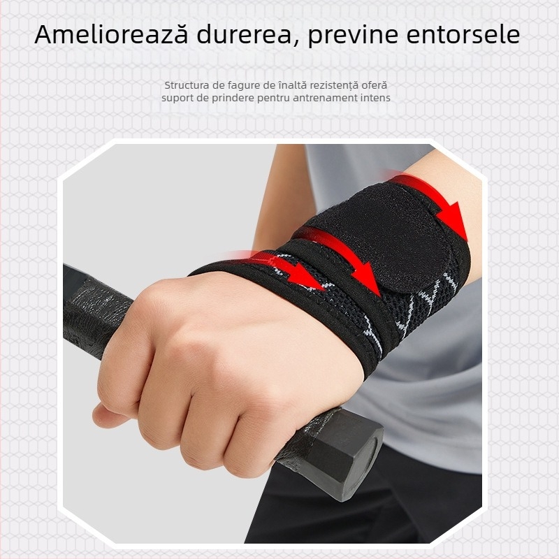 Protecție pentru încheietură sportivă cu teacă de tendon – baschet, tenis și badminton