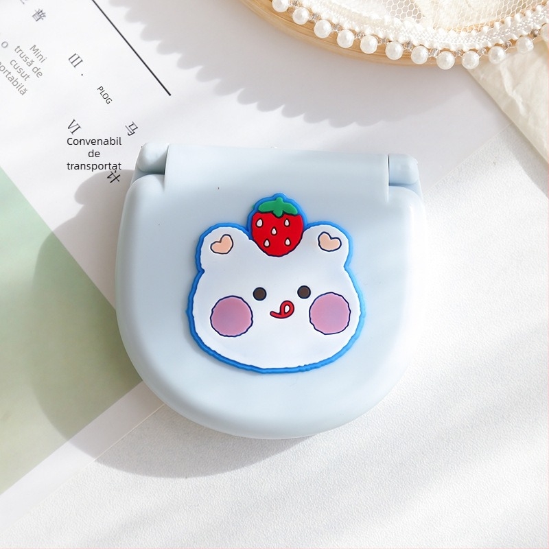 Cutie de cusut mini cu personaje drăguțe – set portabil pentru acasă și plecări