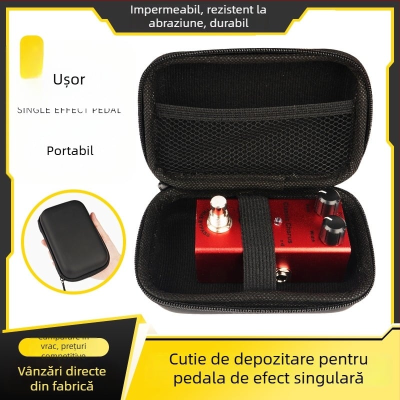 Husă GP-5 pentru pedala de efect: impermeabilă, rezistentă la șocuri și portabilă pentru o pedală.