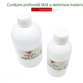 Lichid de curățare și lustruire pentru bijuterii din aur și argint, deoxidare și restaurare a strălucirii