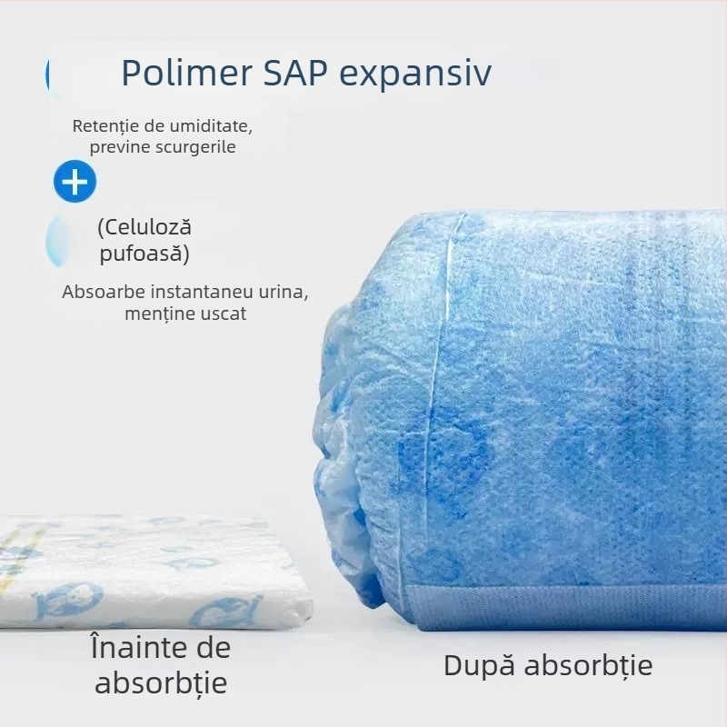Pantaloni pentru câini în perioada menstruală – femele, talie mică, stil desen animat Milaido