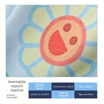 Cuvertură de flanel imprimată digital, poliester, 800–1000 g, premium, stil minimalist modern, potrivită pentru toate sezoanele.