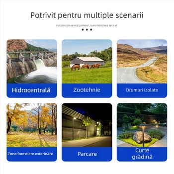 Panou solar pliabil portabil de 10W pentru încărcare USB, camping în aer liber