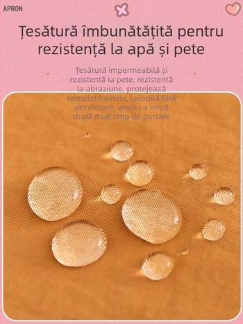 Halat de protecție pentru copii cu mâneci lungi, impermeabil și rezistent la pete, pentru masă și pictură, design reversibil pentru grădiniță și școală primară