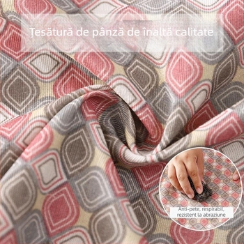 Șorț din pânză cu mâneci lungi pentru femei, anti-murdărie și rezistent la uzură, pentru gătit acasă, ținuta de lucru drăguță