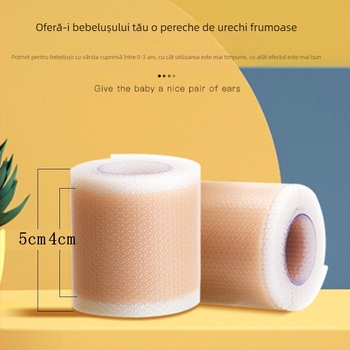 Bandă de corecție a urechii pentru bebeluși, bandă cu gel de siliciu pentru urechi proeminente la copii, bandă ortopedică pentru călcâi și talpă