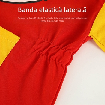 Salopetă impermeabilă pentru copii, corp întreg, mâneci lungi, reversibilă, imprimeu desen animat, pentru plimbări de toamnă