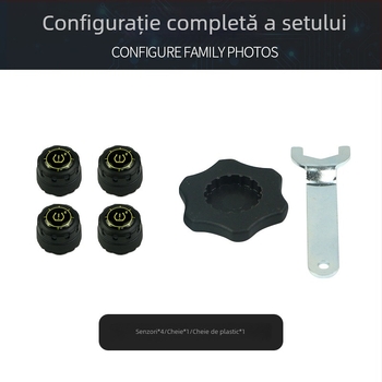 Monitor Bluetooth pentru presiunea pneurilor, pentru automobile și motociclete, monitor inteligent wireless, precizie înaltă