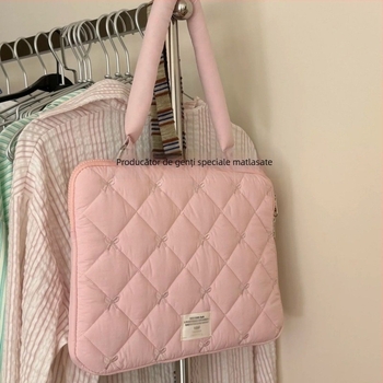 Husă de protecție din PU pentru laptop de 15 inch și iPad 11, cu buzunar interior și design cu inimă feminin