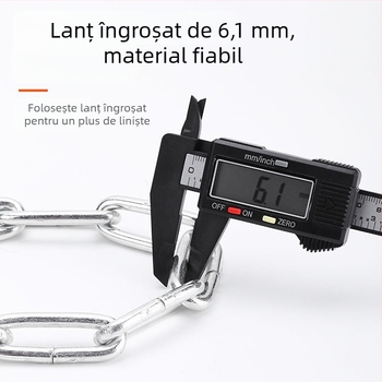 Lacăt cu cablu metalic pentru biciclete de munte, biciclete electrice și motociclete
