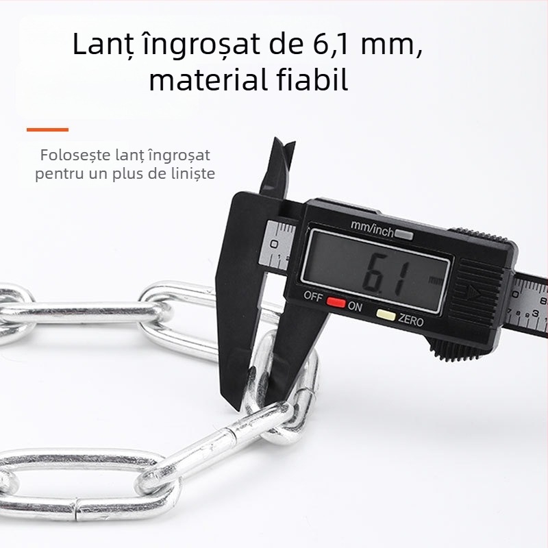 Lacăt cu cablu metalic pentru biciclete de munte, biciclete electrice și motociclete