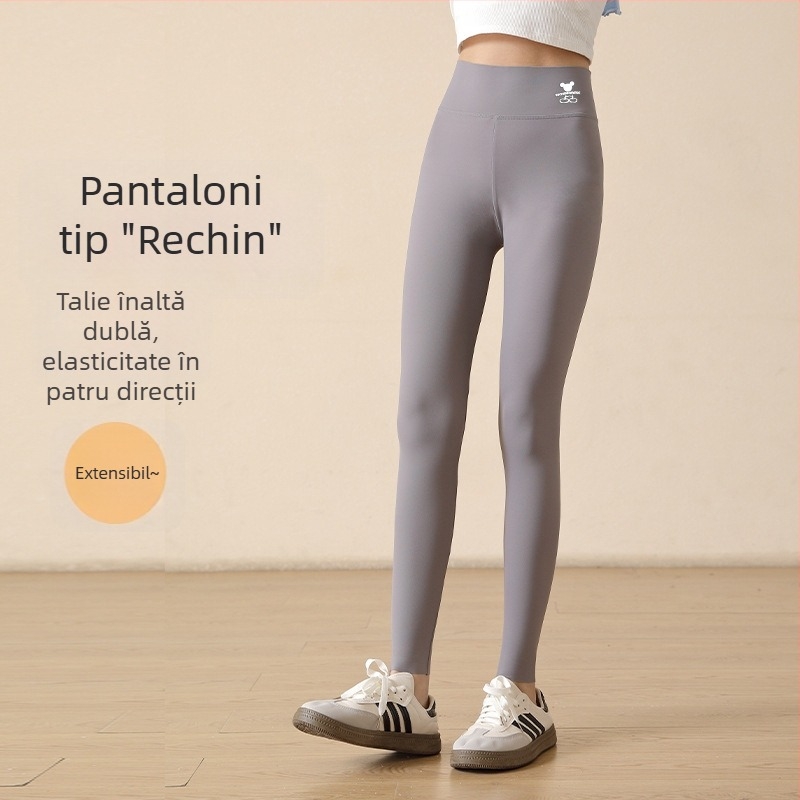 Leggingi pentru fetițe cu imprimeu rechin, pentru primăvară-vară, pantaloni de yoga pentru copii, stil Barbie, elastici și strâmți