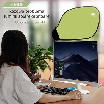 Parasolar auto cu ventuză pentru geamuri laterale, perdea termoizolantă