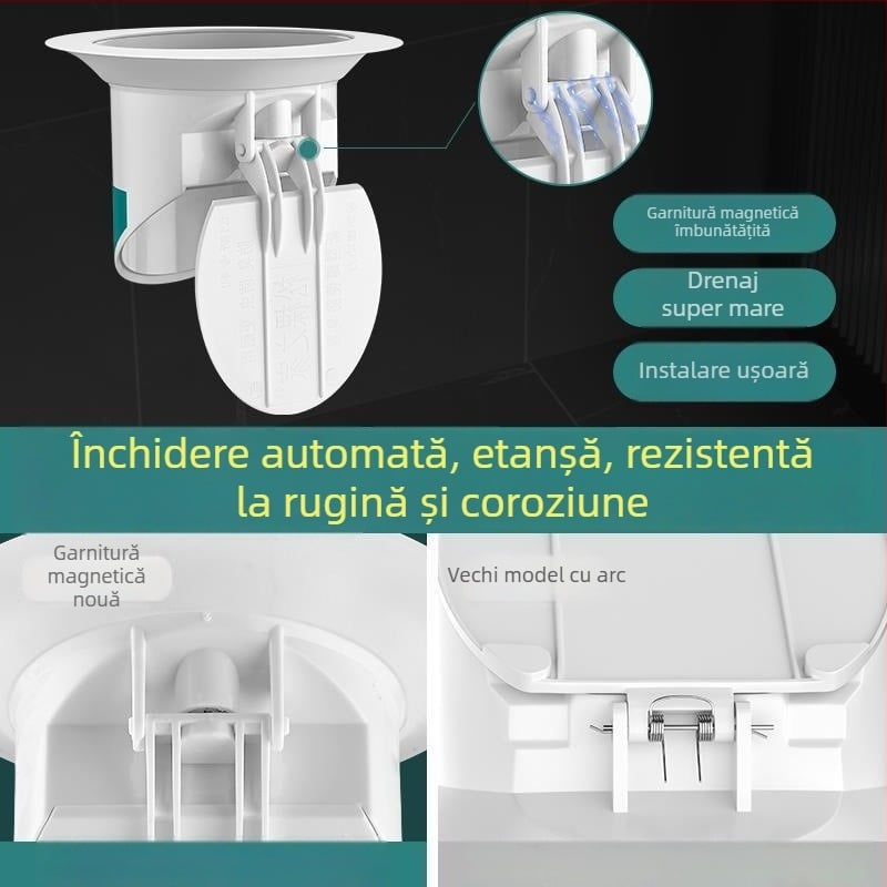 Deodorizant pentru toaletă, dispozitiv de blocare a mirosurilor