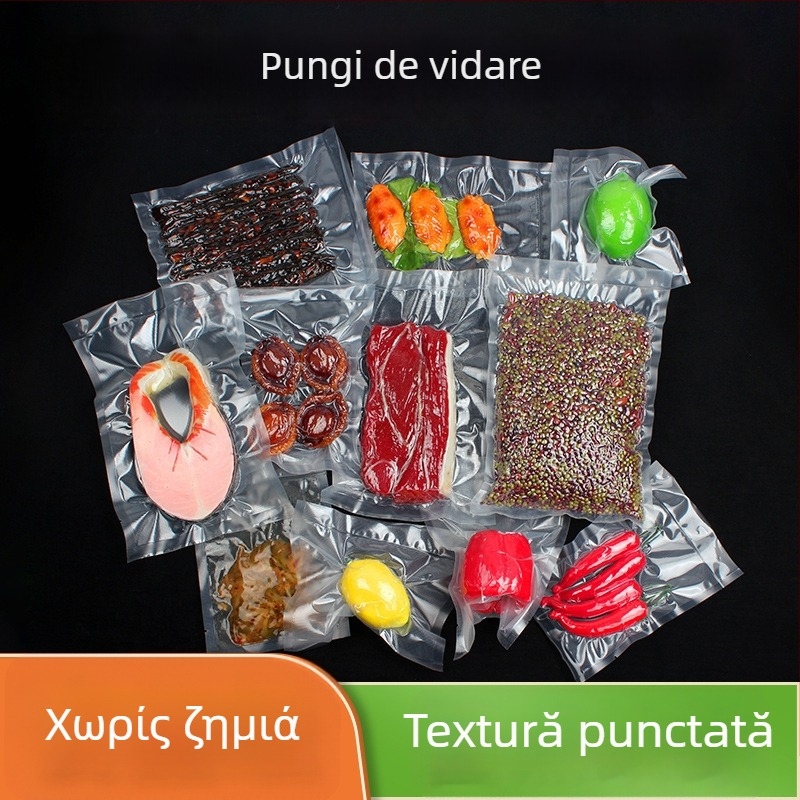 Mașină de vidat cu textură în plasă pentru pungi de ambalaj alimentare, utilizare comercială, plastic îngroșat pentru etanșare prin compresie (Sea Cucumbers)