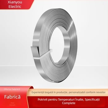 Bandă din oțel inoxidabil 304 pentru traverse de cabluri – legături robuste (0,25–1 mm, 400 kg)