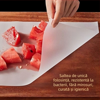 Covoraș de tăiere de unică folosință, de calitate alimentară, curat și igienic, portabil pentru uz casnic, potrivit pentru hrana bebelușilor și fructe