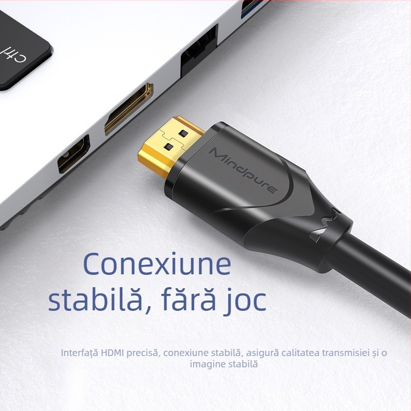 HDMI cablu extensie M-F, 4K60, placat cu aur, lungime 0,5–3 m