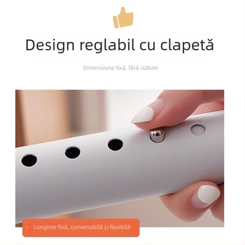 Bară pentru perdele, montaj fără găuri, suport vopsit îngroșat, bară telescopică romană pentru fereastră de tip bay, bară unică