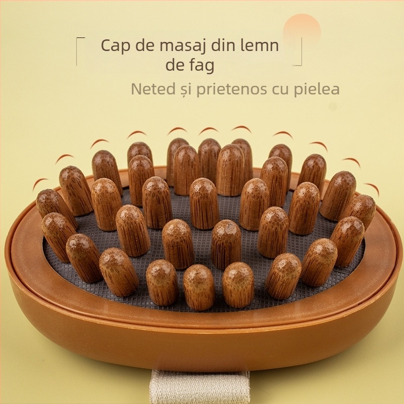 Masaj Meridian pentru corp cu cap sferic pentru gât și cap – perie de masaj pentru corp