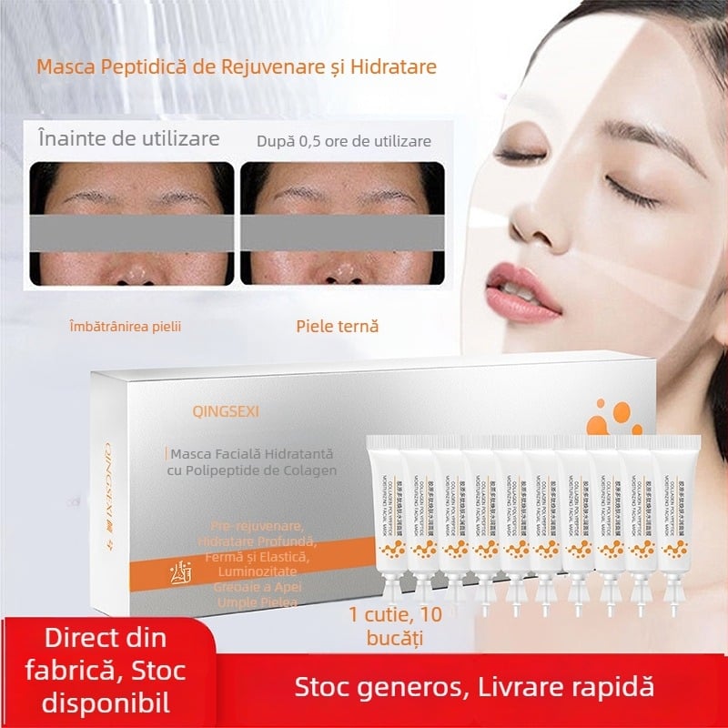 Qingxi mască hidratantă cu peptide de colagen – mască de noapte peel-off
