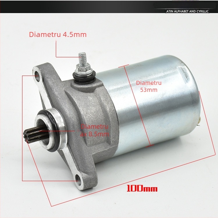 Motor de pornire pentru motocicletă Mojielong Happy Star HJ100T-2-3-7