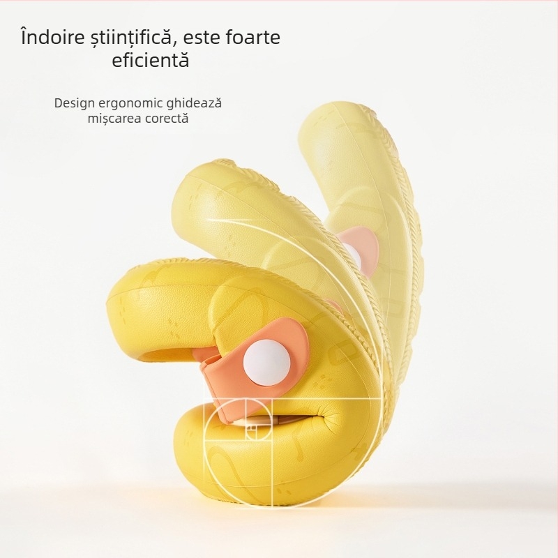 Nidobear 25 Sandale pentru copii cu perforații, talpă moale antiderapant, pentru primăvară-vară, pentru purtare în interior și exterior, băieți și fete