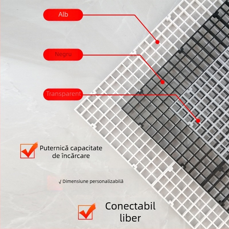 Panou de izolare inferior pentru acvariu cu pompă de filtrare din acrilic și separator din plasă plastică, detașabil