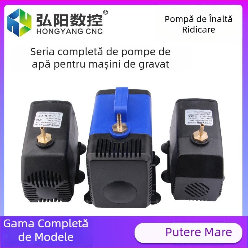 Pompa submersibilă pentru acvariu – circulație și filtrare a apei, zgomot redus, pompă compactă pentru decor din rocă