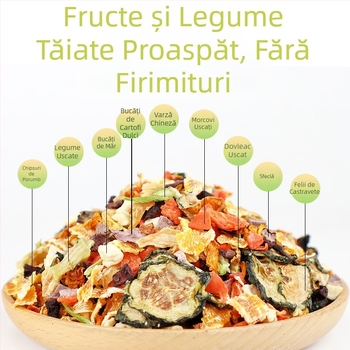 Gustări pentru iepuri, legume uscate, furaj uscat, fân uscat, fructe și legume uscate